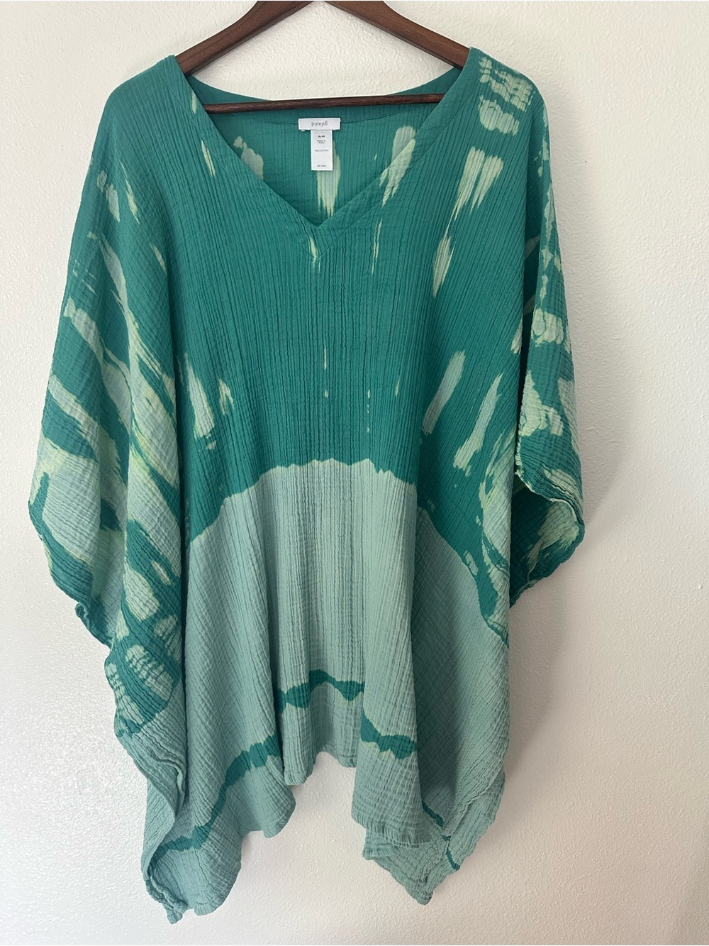 J. Jill Pure Jill Flowy V-Neck Top Size XL-3X